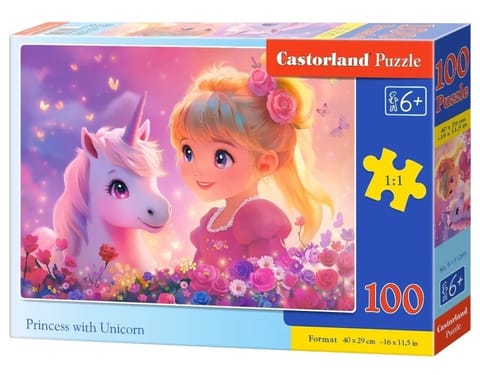 PUZZLE 100 PRINCESS UNICORN w sklepie Wasserman.eu