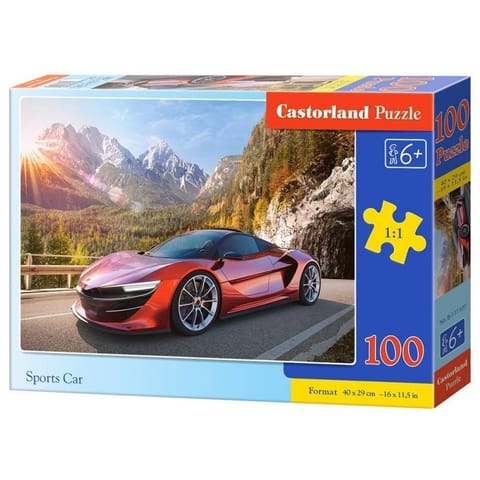 ⁨Puzzle 100 sports car⁩ w sklepie Wasserman.eu