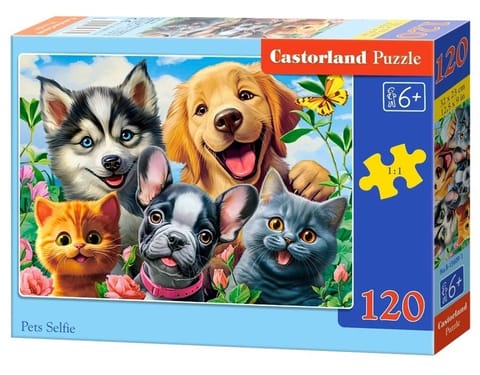 PUZZLE 120EL. PETS SELFIE w sklepie Wasserman.eu