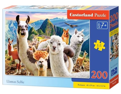 PUZZLE 200 LLAMAS SELFIE w sklepie Wasserman.eu