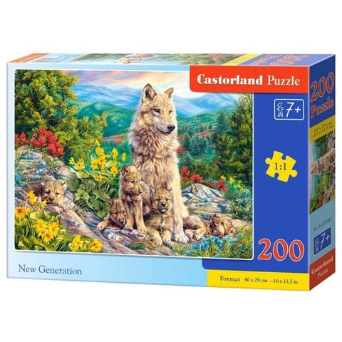 ⁨Puzzle 200 el. New Generation⁩ w sklepie Wasserman.eu