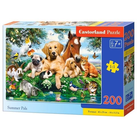 Puzzle 200 el. Summer Pals w sklepie Wasserman.eu