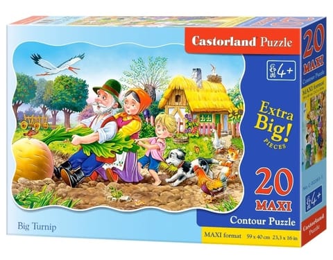 ⁨PUZZLE 20EL.MAXI BIG TURNIP⁩ w sklepie Wasserman.eu