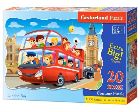PUZZLE 20EL.MAXI LONDON BUS w sklepie Wasserman.eu