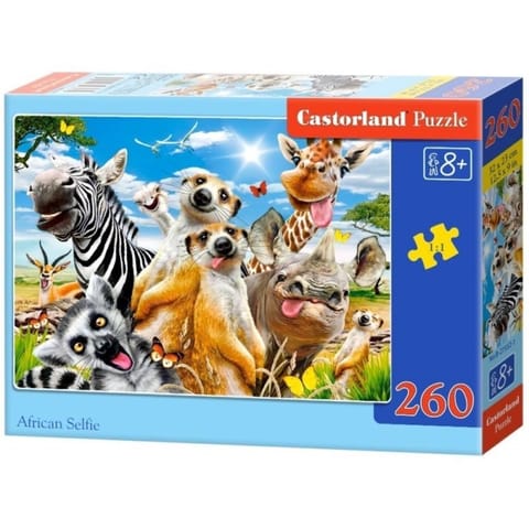 ⁨Puzzle 260 el african selfie⁩ w sklepie Wasserman.eu