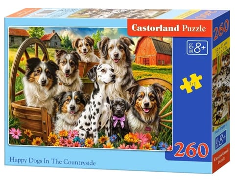 PUZZLE 260 EL HAPPY DOGS w sklepie Wasserman.eu
