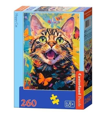 PUZZLE 260 EL. HAPPY CAT w sklepie Wasserman.eu