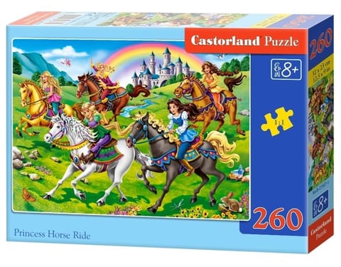 ⁨Puzzle 260 el. Princess Horse Ride⁩ w sklepie Wasserman.eu