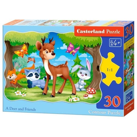 ⁨Puzzle 30 el. deer and friends⁩ w sklepie Wasserman.eu