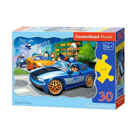 ⁨Puzzle 30 el. Police Chase⁩ w sklepie Wasserman.eu