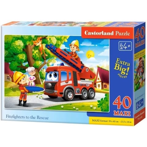 Puzzle 40el. firefighters w sklepie Wasserman.eu