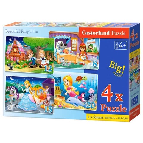 ⁨Puzzle 4w1 beautif.fairy tales⁩ w sklepie Wasserman.eu
