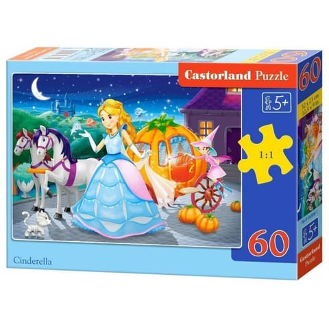 ⁨Puzzle 60 elementów Cinderella⁩ w sklepie Wasserman.eu