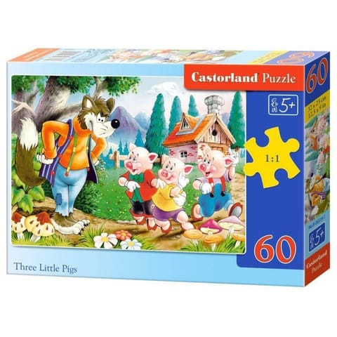 ⁨Puzzle 60 el. Three Little Pigs⁩ w sklepie Wasserman.eu
