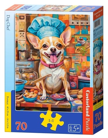 ⁨PUZZLE 70 DOG CHEF⁩ w sklepie Wasserman.eu