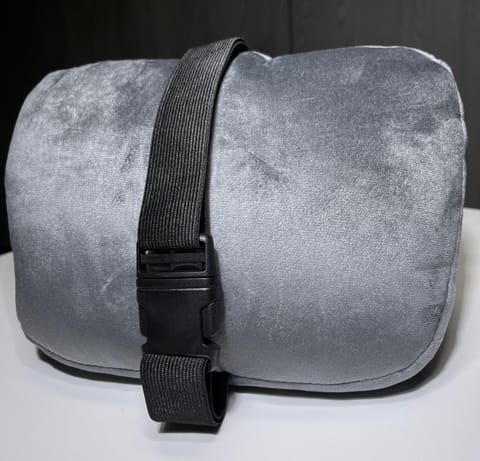⁨Poduszka zagłówek GREY ALCANTARA V⁩ w sklepie Wasserman.eu