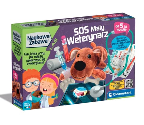 Clementoni Scientific fun. SOS Little Vet 50712 p6 at Wasserman.eu