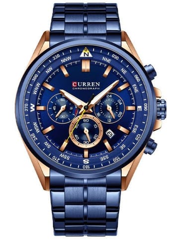 ⁨ZEGAREK MĘSKI CURREN 8399 (zc016d -CHRONOGRAF +BOX⁩ w sklepie Wasserman.eu