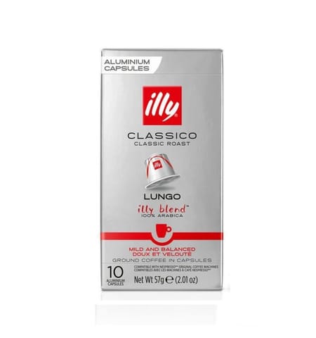 ⁨Illy Classico Lungo  Kapsułki do Nespresso 10 szt.⁩ w sklepie Wasserman.eu