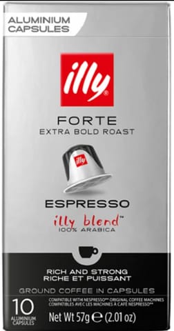 ⁨Illy Espresso Forte Kapsułki do Nespresso 10 szt.⁩ w sklepie Wasserman.eu