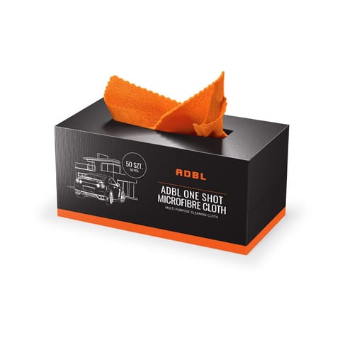 ⁨ADBL One Shot Microfiber Cloth - ściereczki z mikrofibry - 30x30 200 gsm - 50 szt.⁩ w sklepie Wasserman.eu