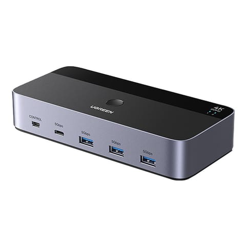 Przełącznik KVM HDMI na dwa monitory Ugreen AK500, 2 wejścia 2 wyjścia w sklepie Wasserman.eu