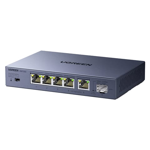 Przełącznik sieciowy Ugreen CM753, 6-portowy, 2.5 Gigabit Ethernet w sklepie Wasserman.eu