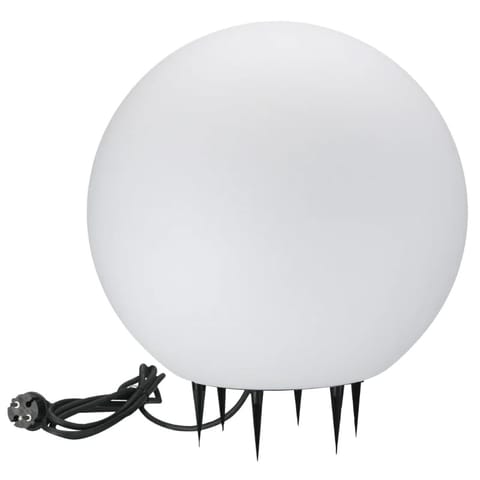 ⁨LAMPA OGRODOWA ARGENTO 40 BIAŁA KULA E27⁩ w sklepie Wasserman.eu