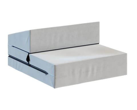 ⁨SOFKA SUZI MINI TRINITY rozkładana, wymiary: 71x204x9 cm Kolor: Pudrowy róż⁩ w sklepie Wasserman.eu