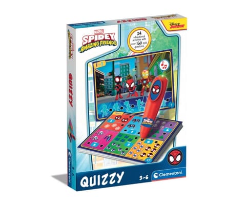 ⁨Clementoni Edukacja Wczesnoszkolna 16805 Interaktywny Quiz Spidey⁩ w sklepie Wasserman.eu