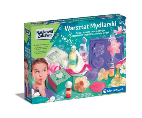 ⁨Clementoni Naukowa Zabawa Lab 50888 Warsztat Mydlarski⁩ w sklepie Wasserman.eu