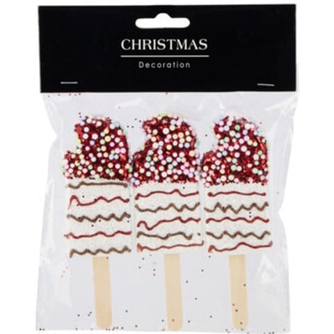 ⁨LODY DEKORACJA WISZĄCA BOMBKA 3SZT BIAŁY⁩ w sklepie Wasserman.eu