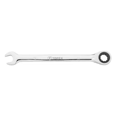 ⁨Combination spanner with ratchet, 10 mm⁩ at Wasserman.eu