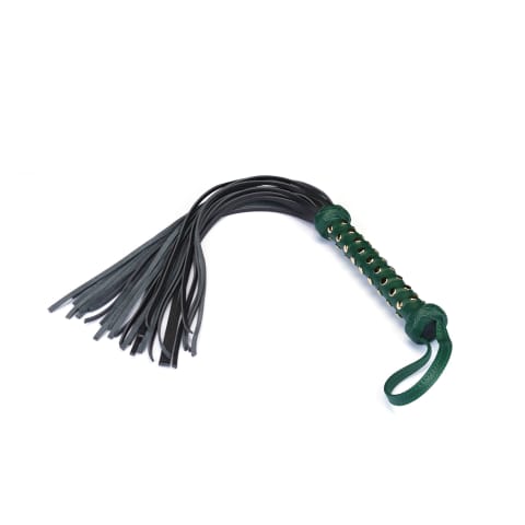 ⁨Pejcz Mossy Chic Leather Heavy Flogger Liebe Seele⁩ w sklepie Wasserman.eu