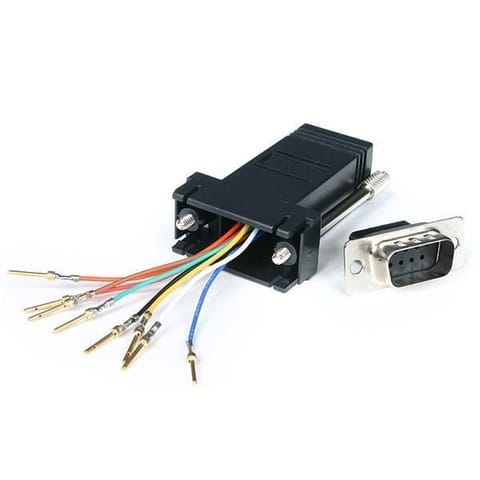 ⁨StarTech.com DB9 TO RJ45 MODULAR ADAPTER⁩ w sklepie Wasserman.eu