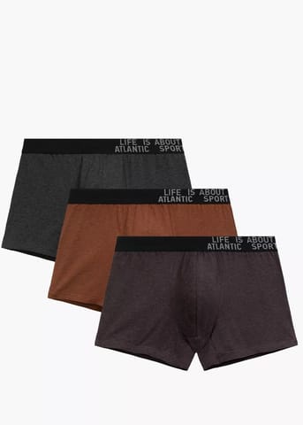 ⁨SZORTY ATLANTIC 3MH-226 JZ25 (kolor szary mel.- ciemny cementowy mel.- brąz mel., rozmiar XXL)⁩ w sklepie Wasserman.eu