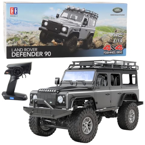 ⁨Auto Terenowe Zdalnie Sterowane RC Land Rover Defender 90 Szary 1:14⁩ w sklepie Wasserman.eu