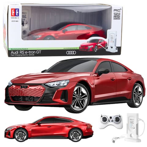 ⁨Samochód Audi RS E-tron GT Zdalnie Sterowany RC Czerwony 1:14⁩ w sklepie Wasserman.eu