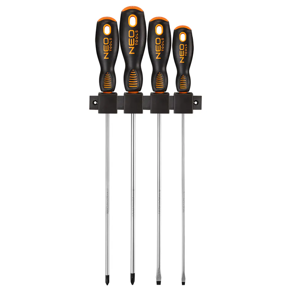 ⁨Screwdrivers long set of 4pcs.⁩ at Wasserman.eu