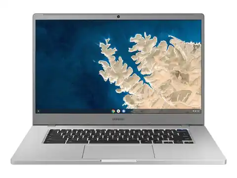 ⁨Samsung Chromebook 4 Plus XE350XBA-K02USDX Celeron N4000 15.6" FHD 4GB 64GB eMMC BT Chrome OS Silver (REPACK) 2Y⁩ at Wasserman.eu