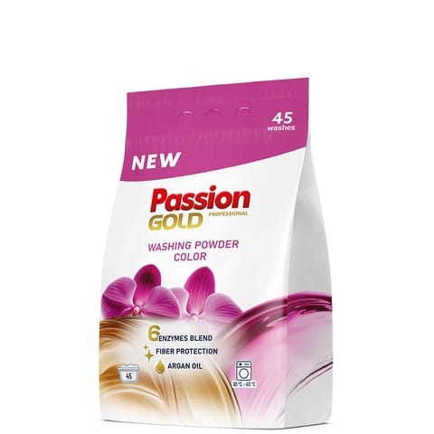 ⁨PASSION GOLD Proszek do prania kolorów 2,7 kg - 45 prań⁩ w sklepie Wasserman.eu