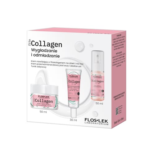⁨FLOSLEK Zestaw FitoCollagen Wygładzanie i odmładzanie⁩ w sklepie Wasserman.eu