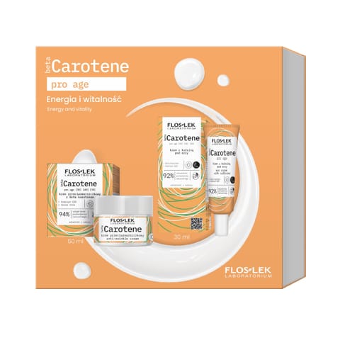 ⁨FLOSLEK Zestaw betaCAROTENE pro age Energia i witalność⁩ w sklepie Wasserman.eu