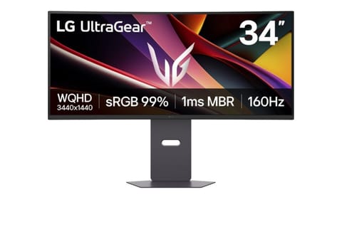 ⁨Monitor LG 34G600A-B (34" /LED /160Hz /3440 x 1440 /Czarny)⁩ w sklepie Wasserman.eu