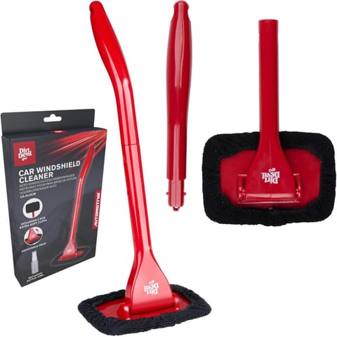 ⁨ŚCIĄGACZKA WODY Z SZYB I LUSTER Z RĄCZKĄ I SPRYSKIWACZEM 30 ML DIRT DEVIL⁩ w sklepie Wasserman.eu