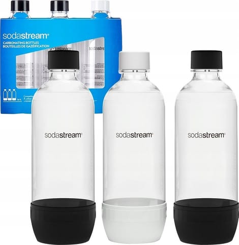 ⁨Sodastream Butelka Standard, Tripack (3x1l) - czarna*3 1L⁩ w sklepie Wasserman.eu