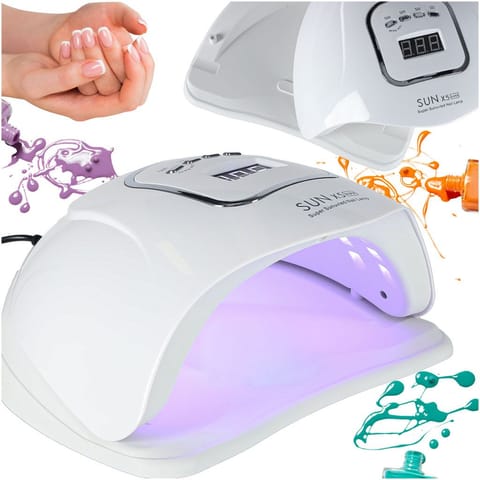 ⁨Lampa do paznokci Sun X10 UV 45 LED 280W manicure hybrydy żele⁩ w sklepie Wasserman.eu