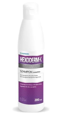 ⁨Hexoderm-K - dermatological shampoo 200ml⁩ at Wasserman.eu