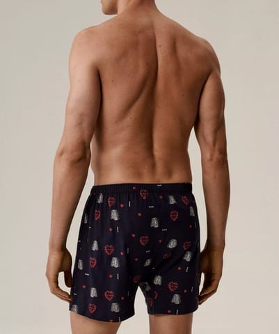 ⁨BOKSERKI ATLANTIC 2GMB-012 JZ25 (kolor granat- czerwony, rozmiar S)⁩ w sklepie Wasserman.eu