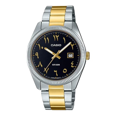 ⁨ZEGAREK MĘSKI CASIO MTP-1302SG-1BV (zd072o) + BOX⁩ w sklepie Wasserman.eu